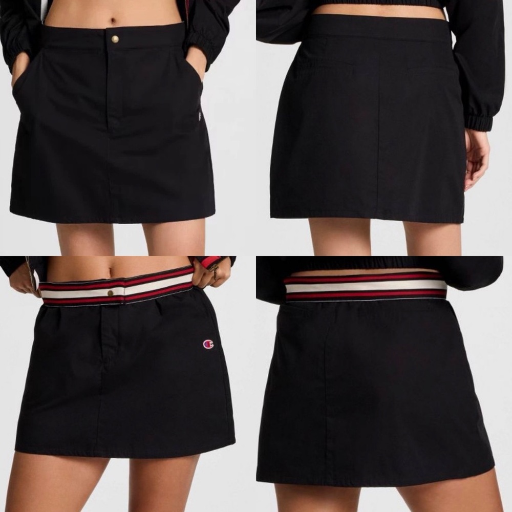 NWT Champion Women’s Woven Pencil Skirt – Black, Size 10 (Fits More Like 6-8)